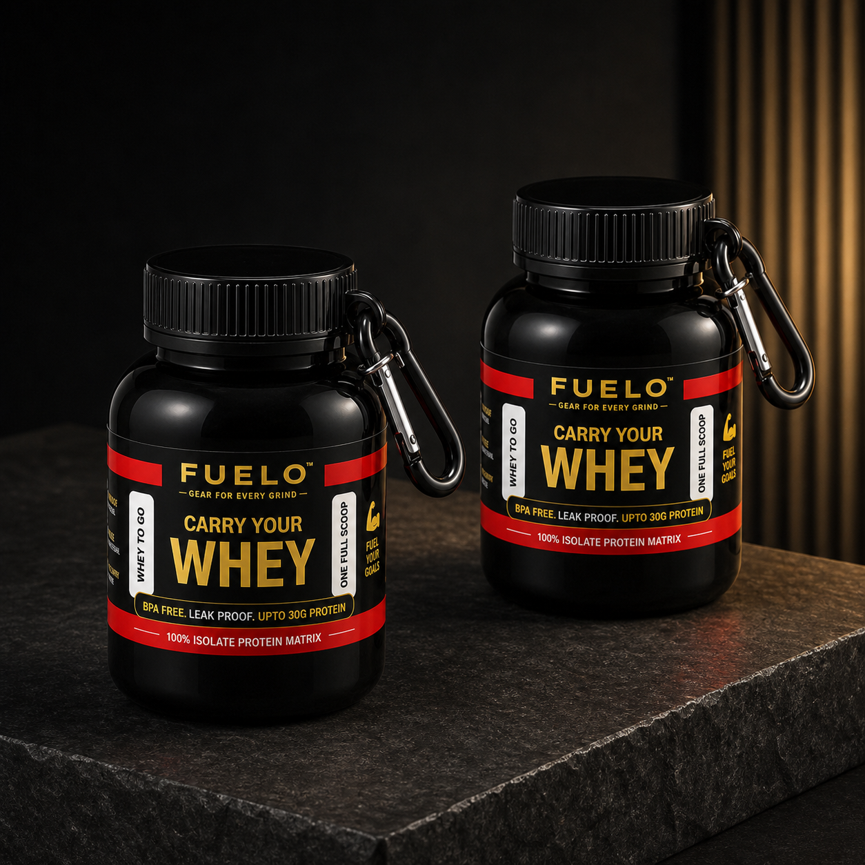 FUELO Portable Protein Funnel · Pack of 2