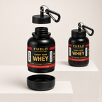 FUELO wide fill opening and narrow pour opening