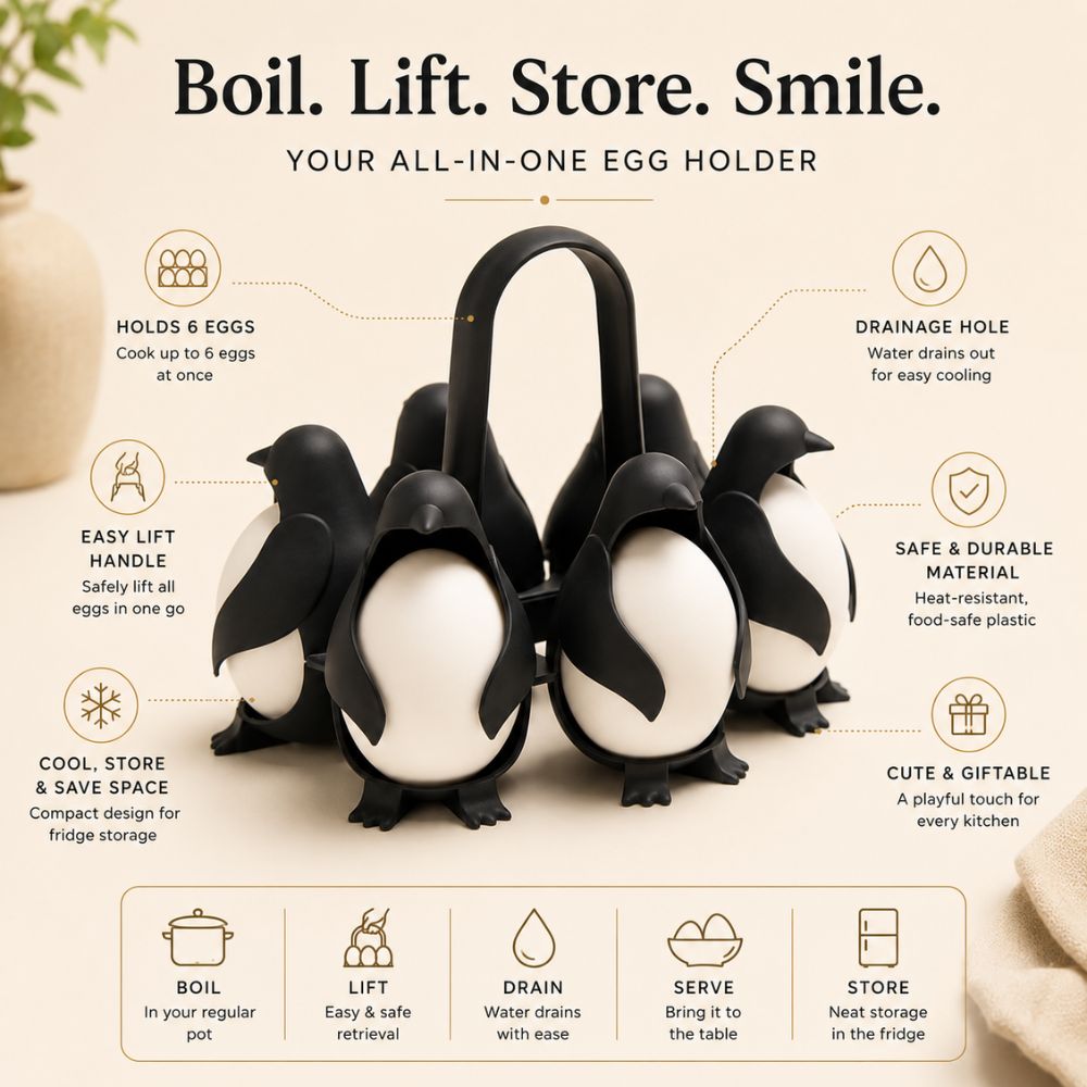EGGUIN™ Penguin Egg Holder