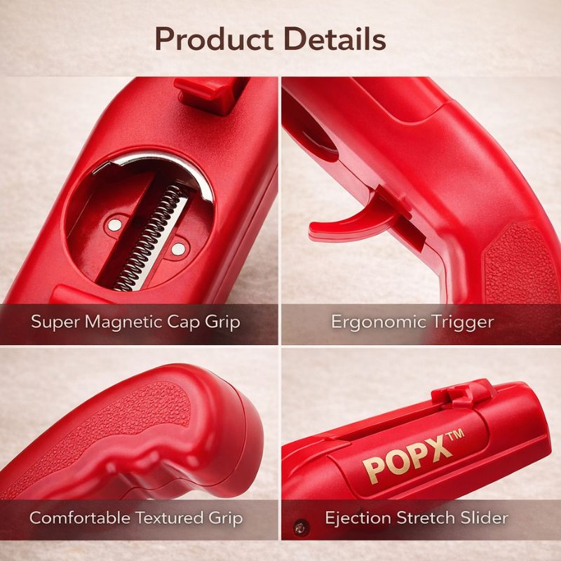 POPX™ Bottle Cap Launcher Opener