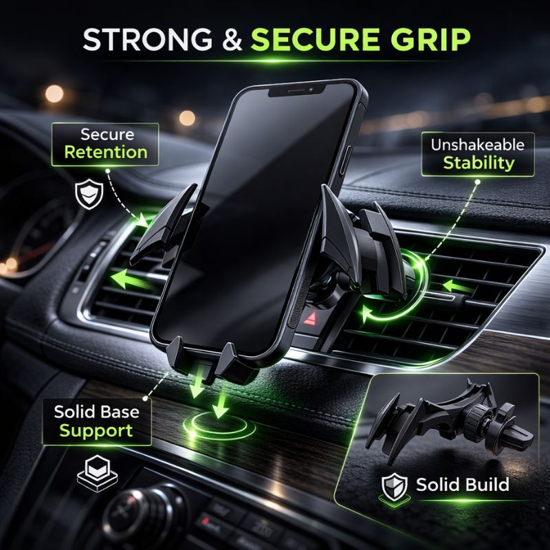 BATX™ Stealth Car Vent Phone Holder