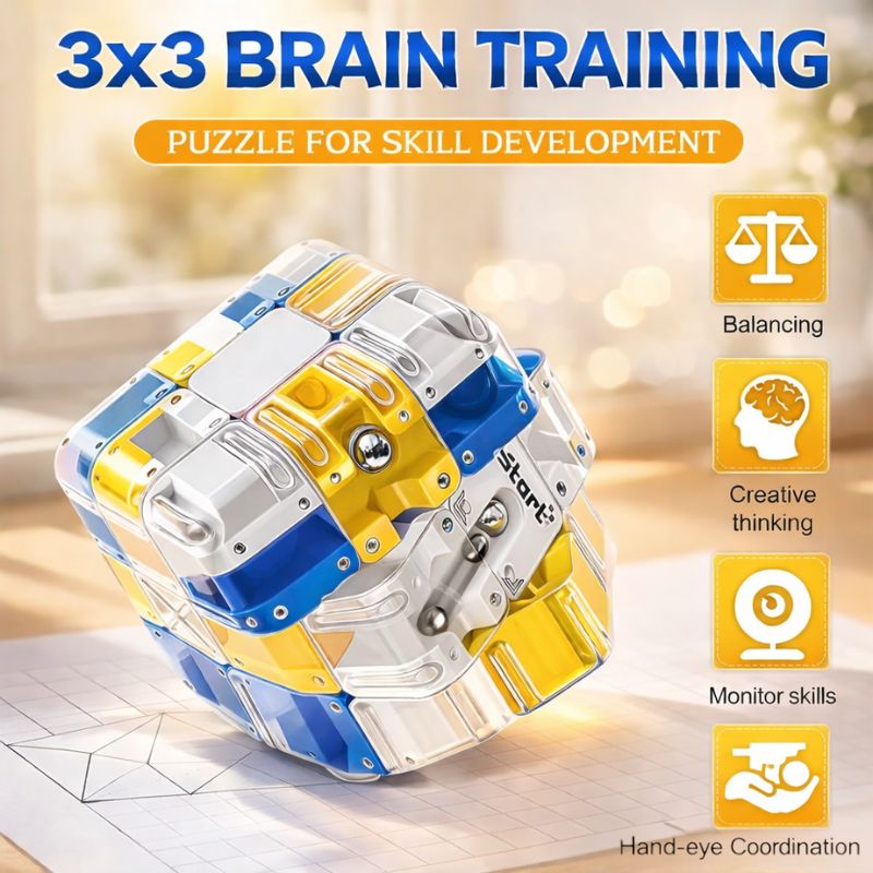 ORBIQ™ 3D Labyrinth Puzzle Cube