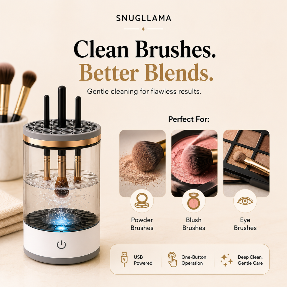 LumaBrush™ | Electric Makeup Brush Cleaner