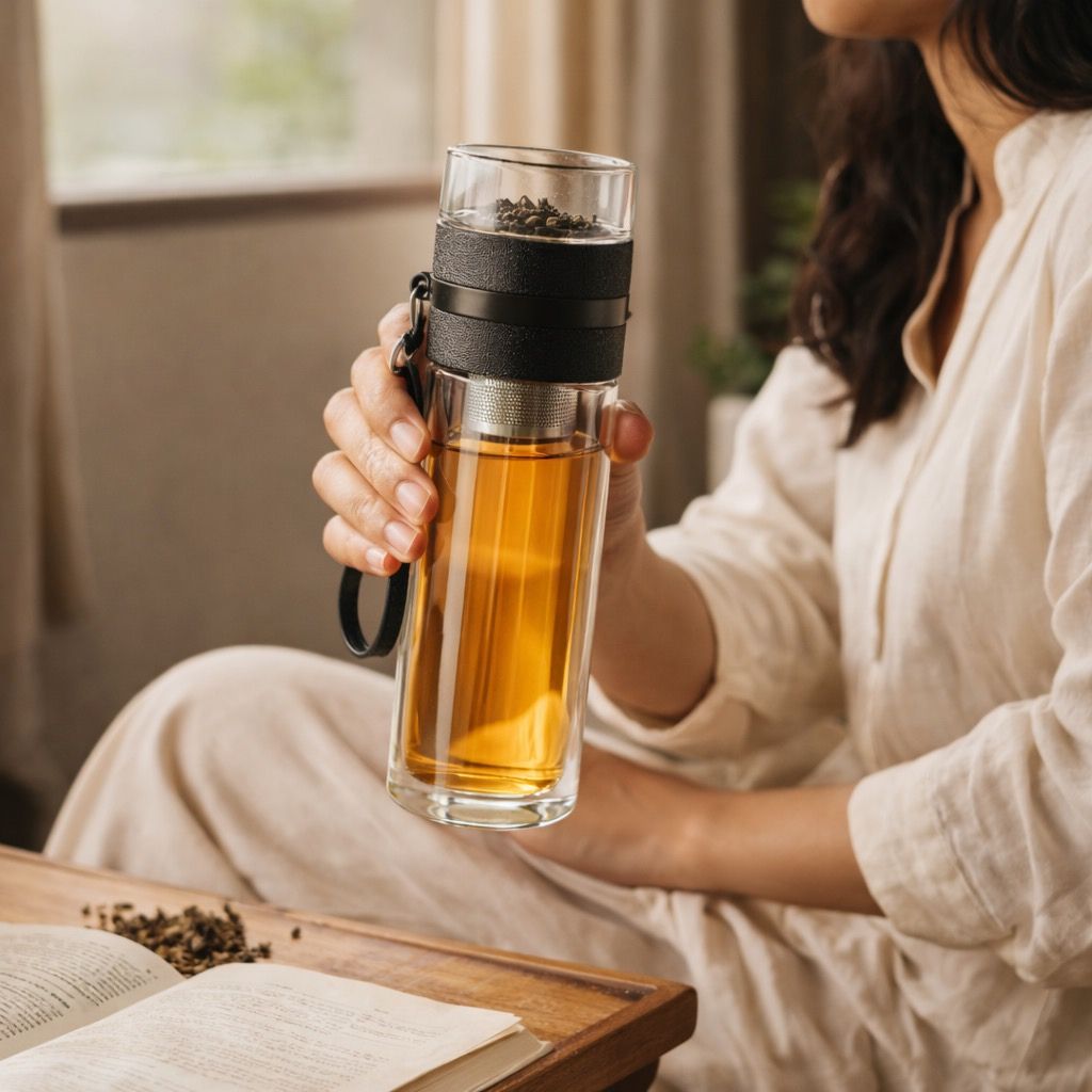 INFUZA™ | Glass Tea & Infusion Bottle