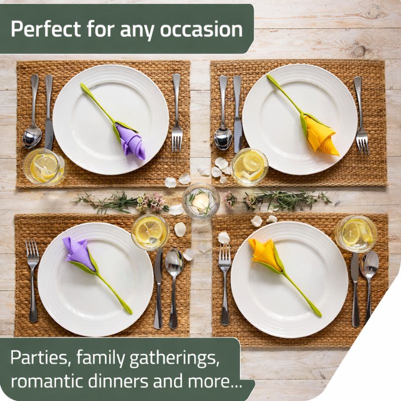 TULIX™ Floral Napkin Holder