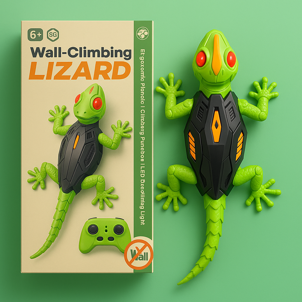 GravityLizard™ Wall-Climbing RC Bot