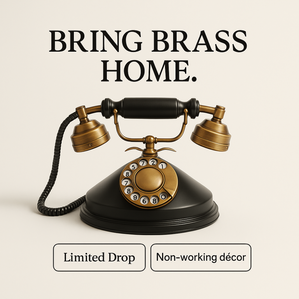 DialSmith™ Vintage Rotary Phone Décor