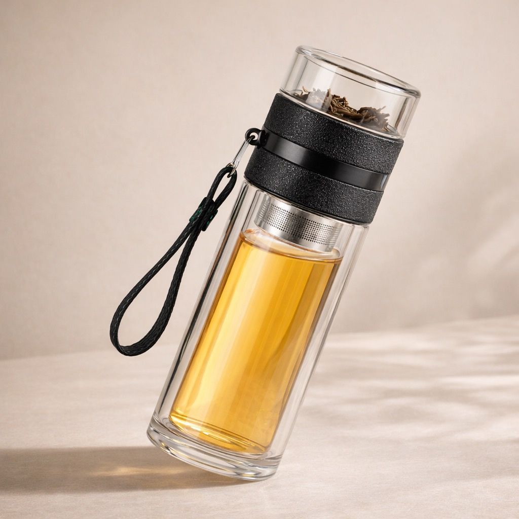 INFUZA™ | Glass Tea & Infusion Bottle