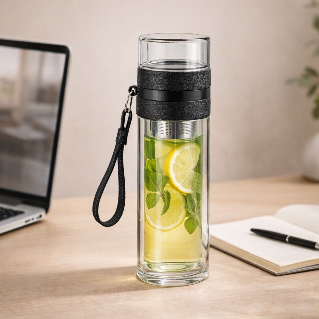 INFUZA™ | Glass Tea & Infusion Bottle