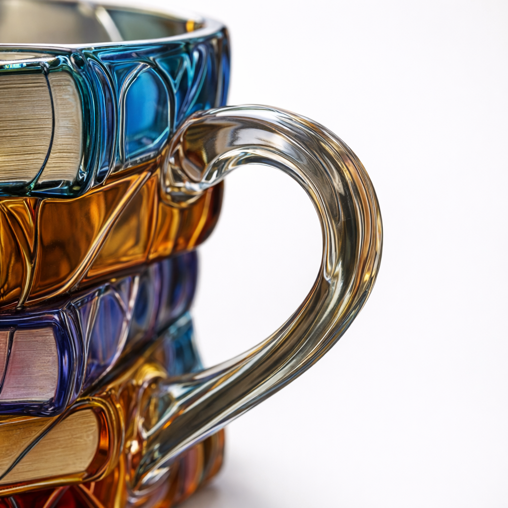 Book Stack Mug