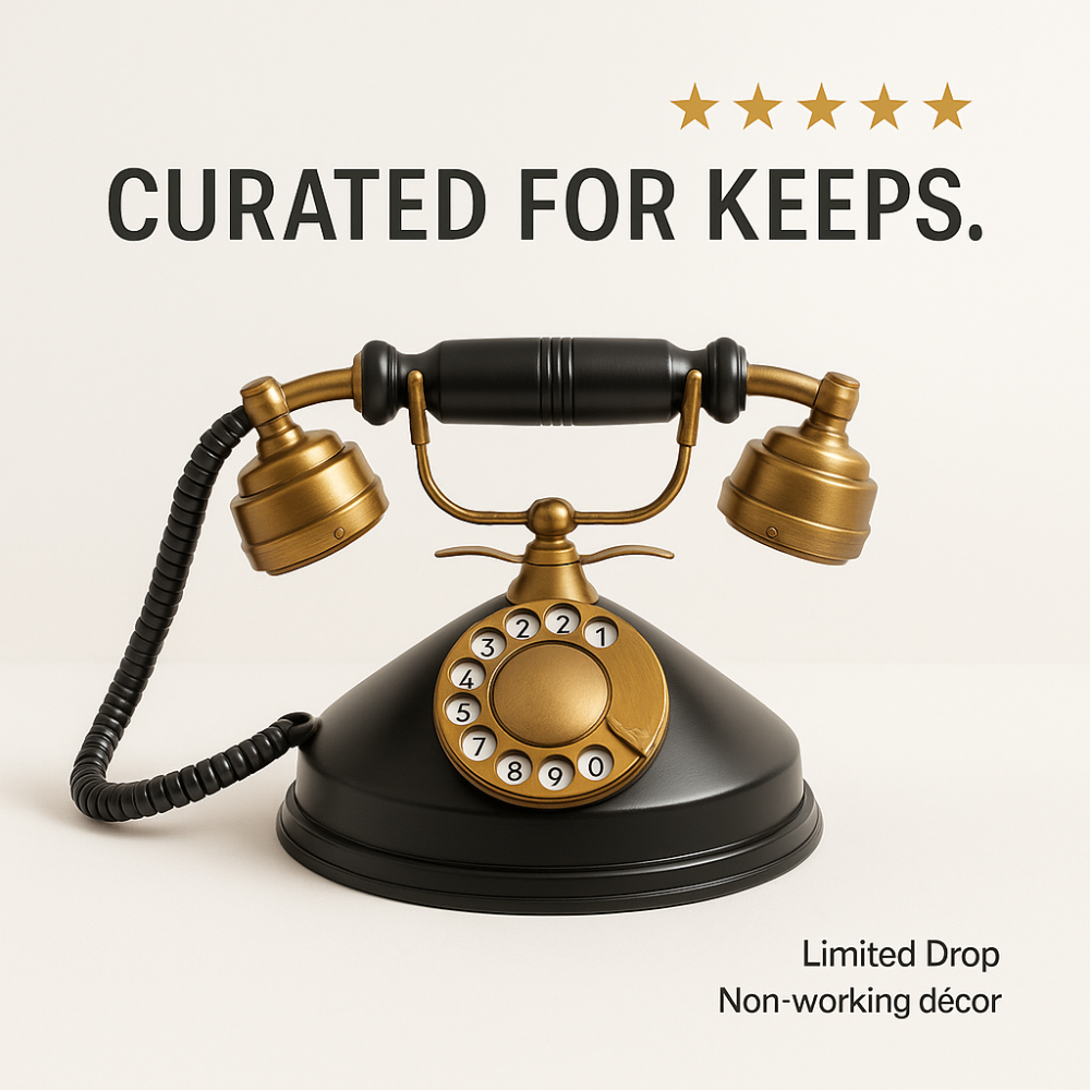 DialSmith™ Vintage Rotary Phone Décor