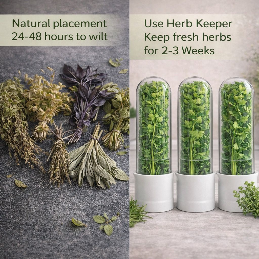 HERBA™ | Fridge Herb Keeper Pod