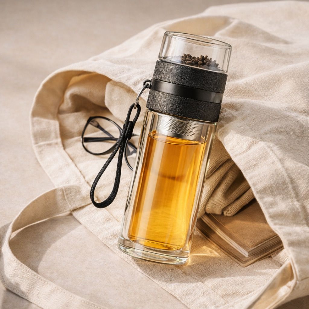 INFUZA™ | Glass Tea & Infusion Bottle