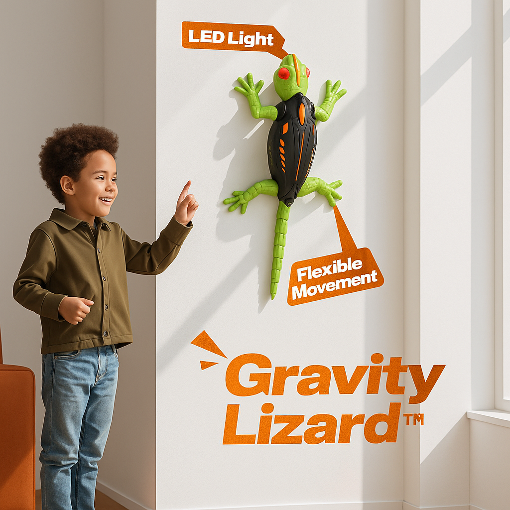 GravityLizard™ Wall-Climbing RC Bot