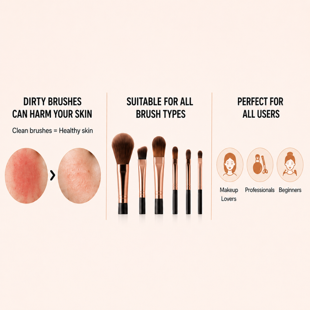 LumaBrush™ | Electric Makeup Brush Cleaner