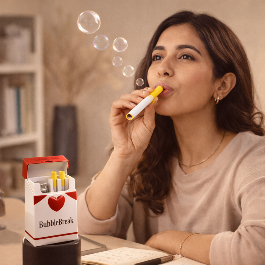 BubbleBreak™ Cigarette-Pack Bubble Kit