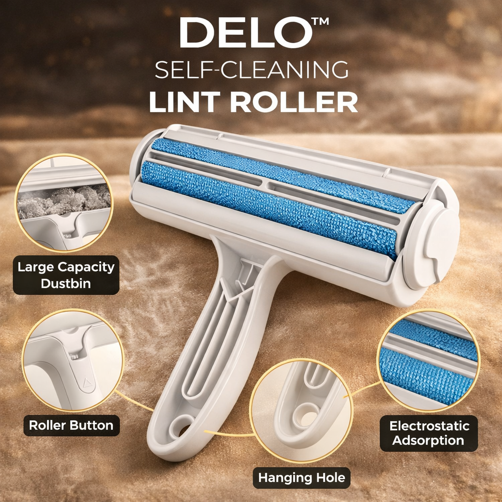 DELO™ | Reusable Pet Hair Remover Roller