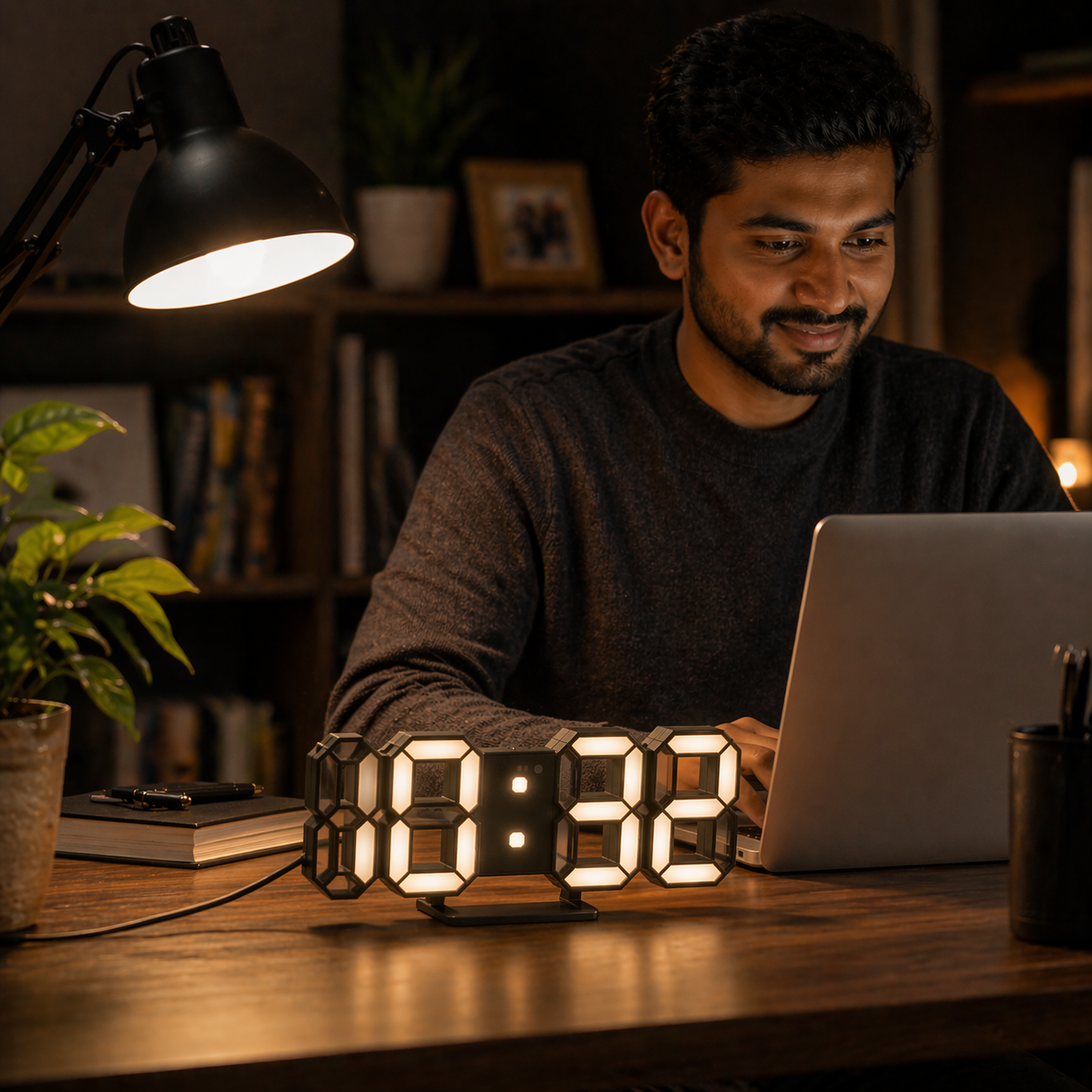 CHRONA™ | 3D LED Digital Alarm Clock