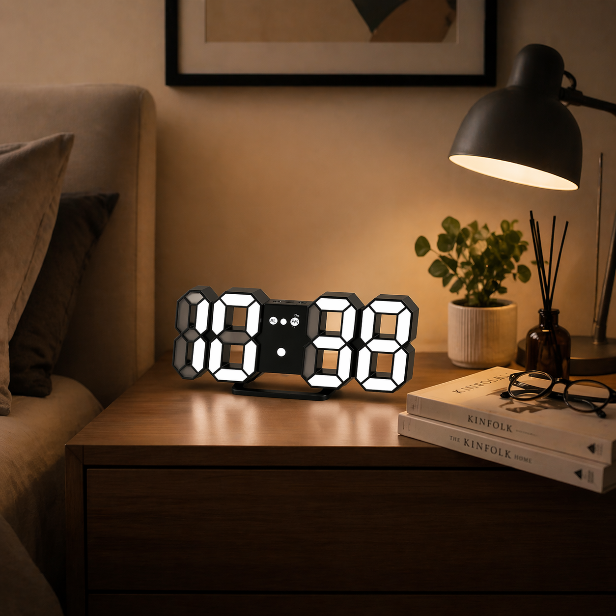 CHRONA™ | 3D LED Digital Alarm Clock