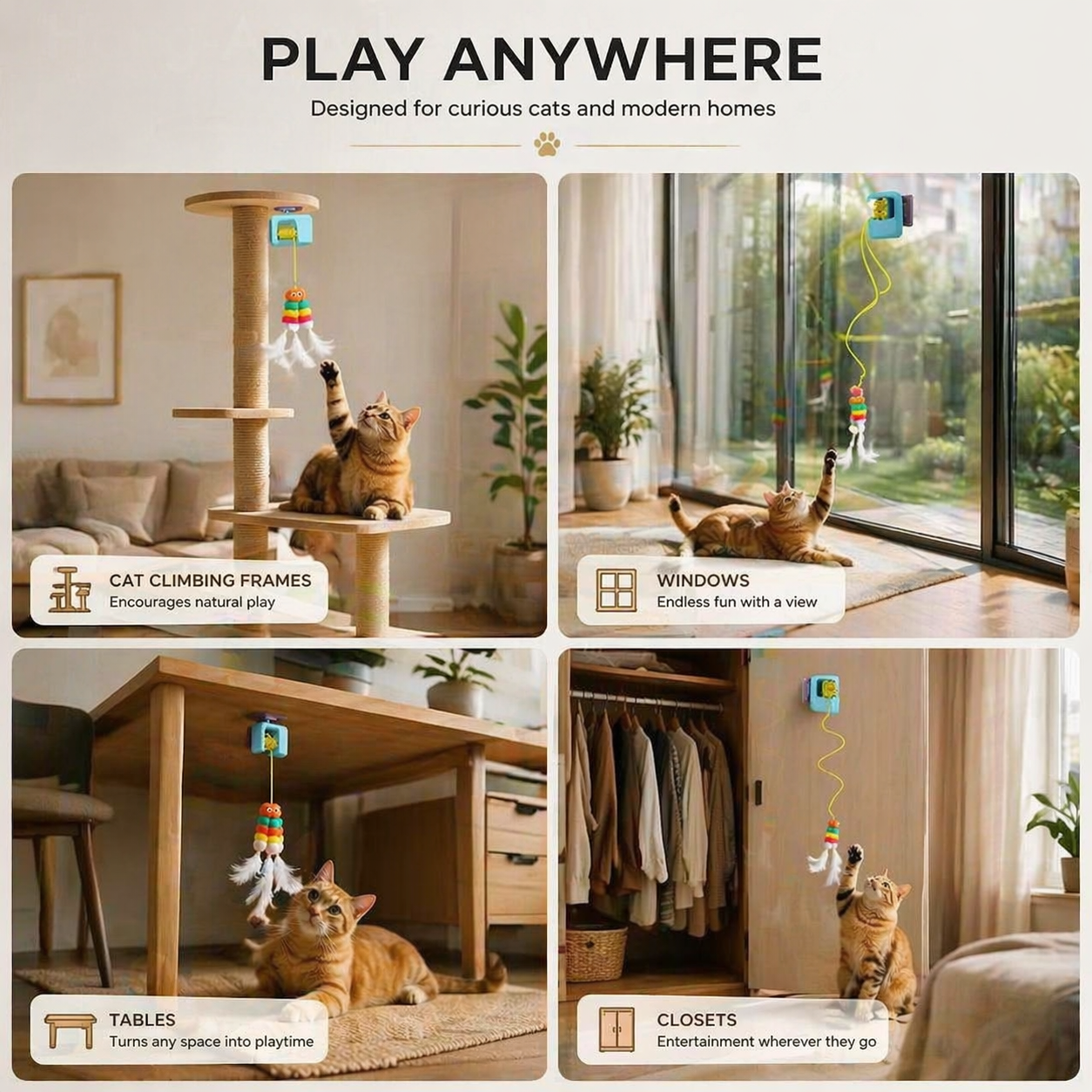 Pawgle™  Automatic Cat Play Teaser