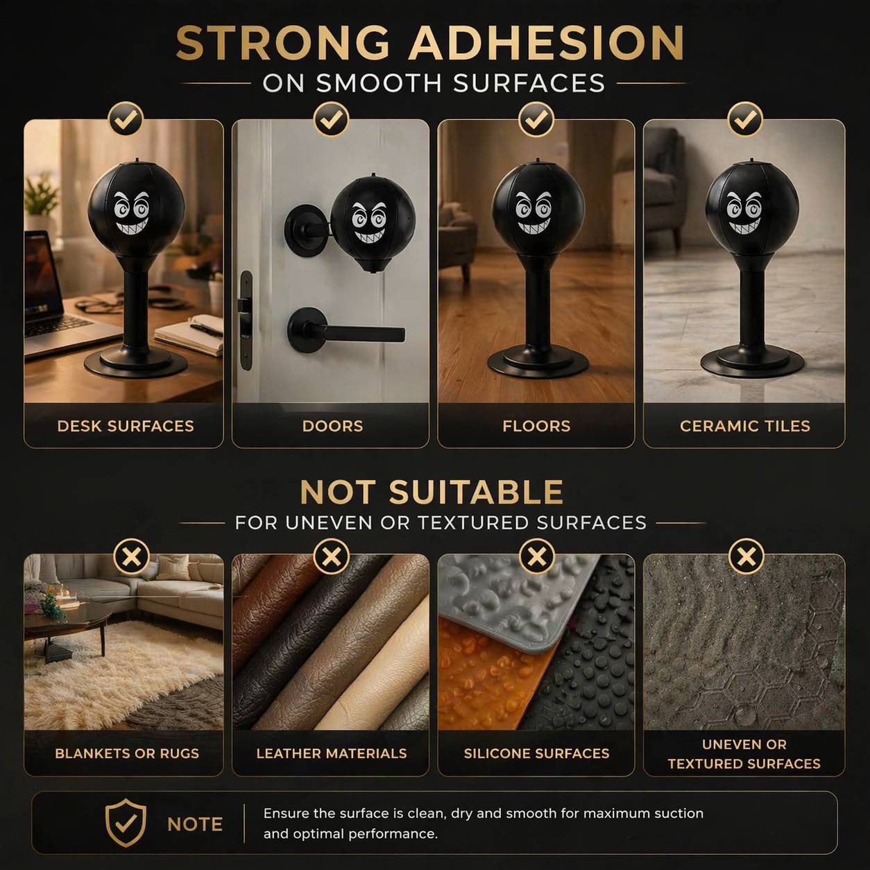 BOOM™ | Desktop Stress Relief Punching Bag
