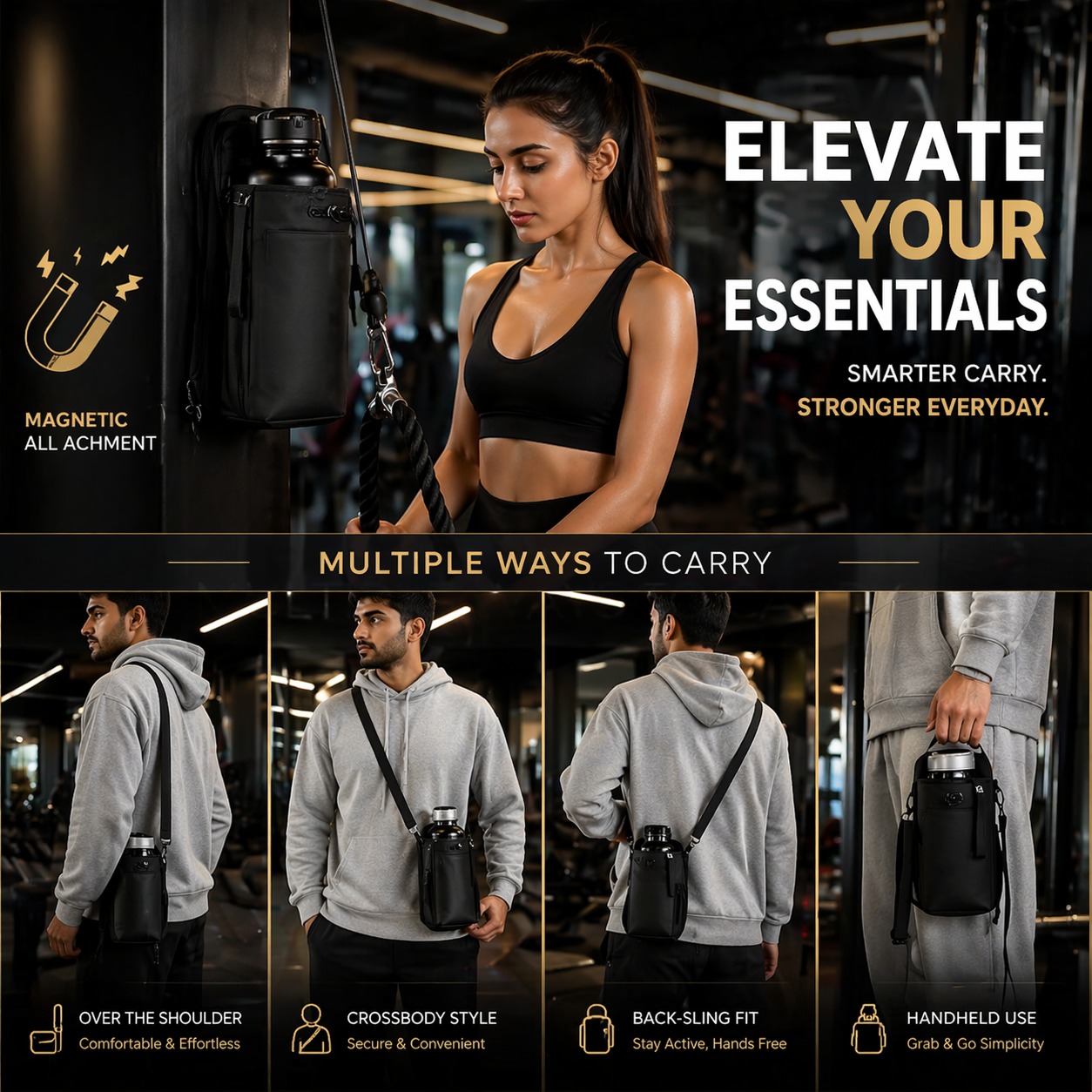 MagX™  Magnetic Gym Bag