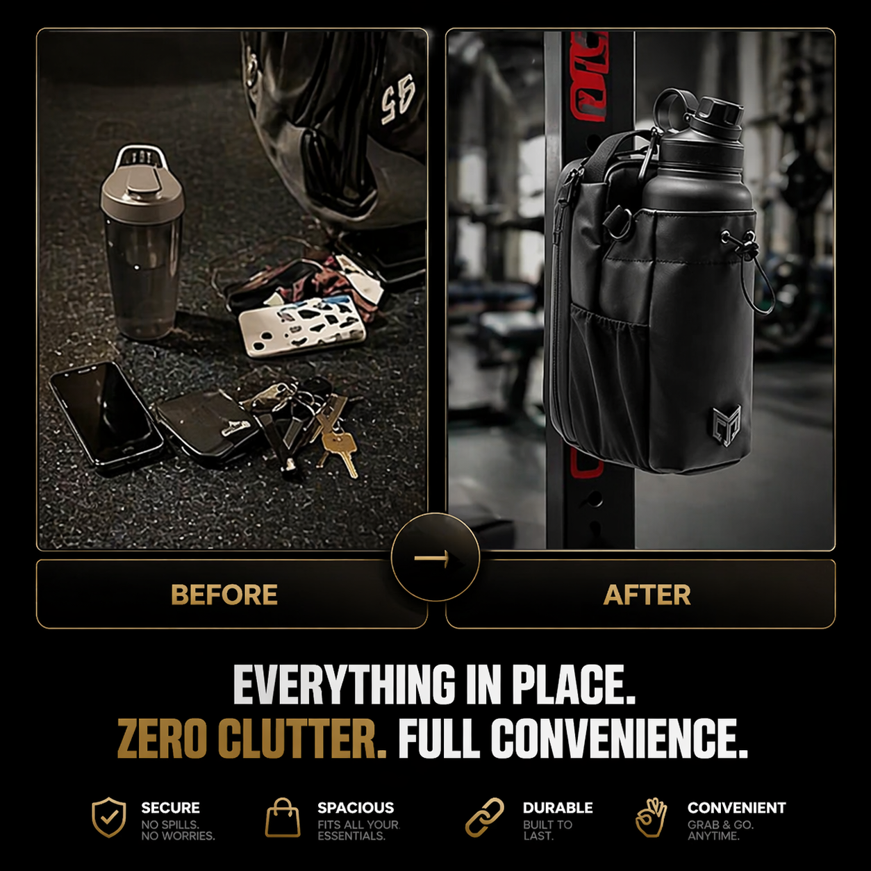 MagX™  Magnetic Gym Bag