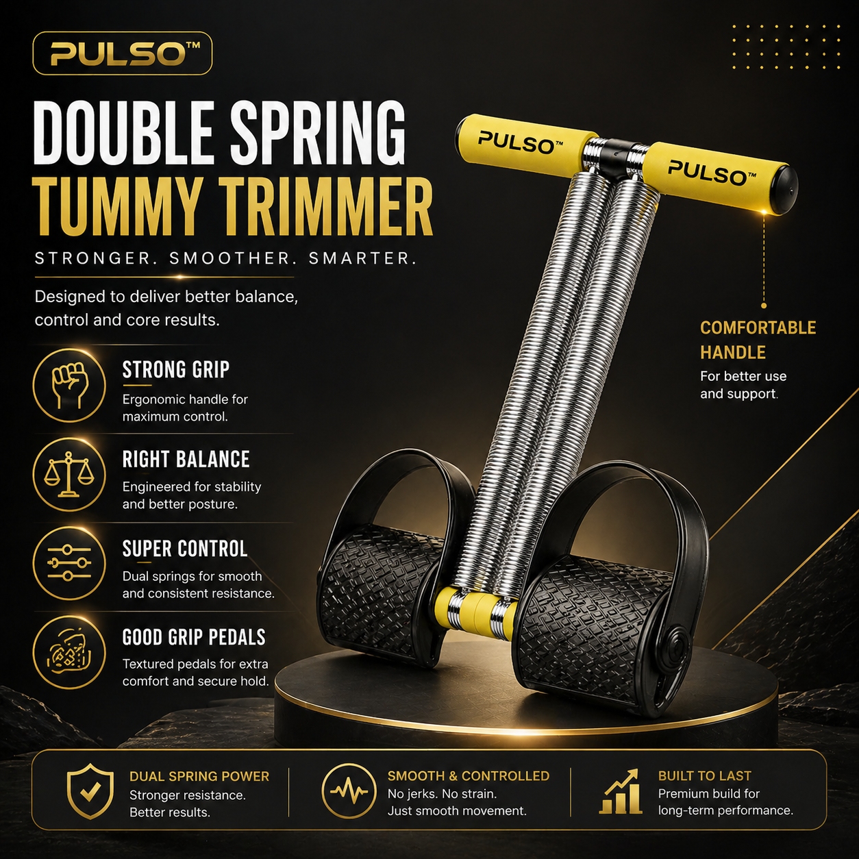 PULSO™ | Double-Spring Resistance Trainer