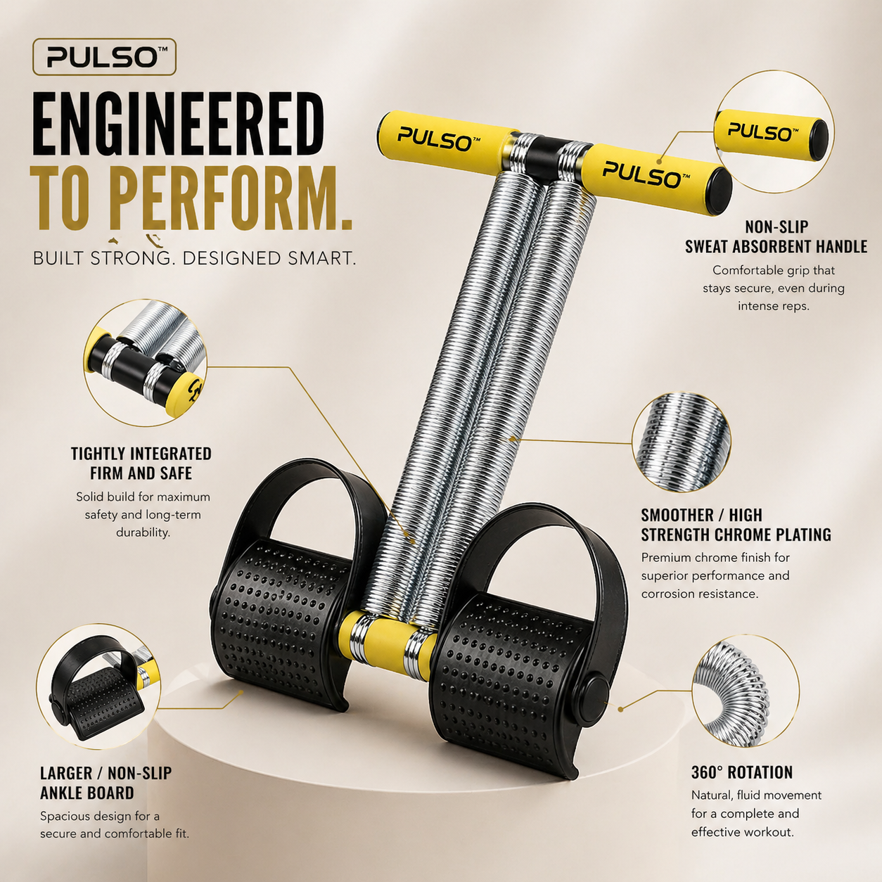 PULSO™ | Double-Spring Resistance Trainer