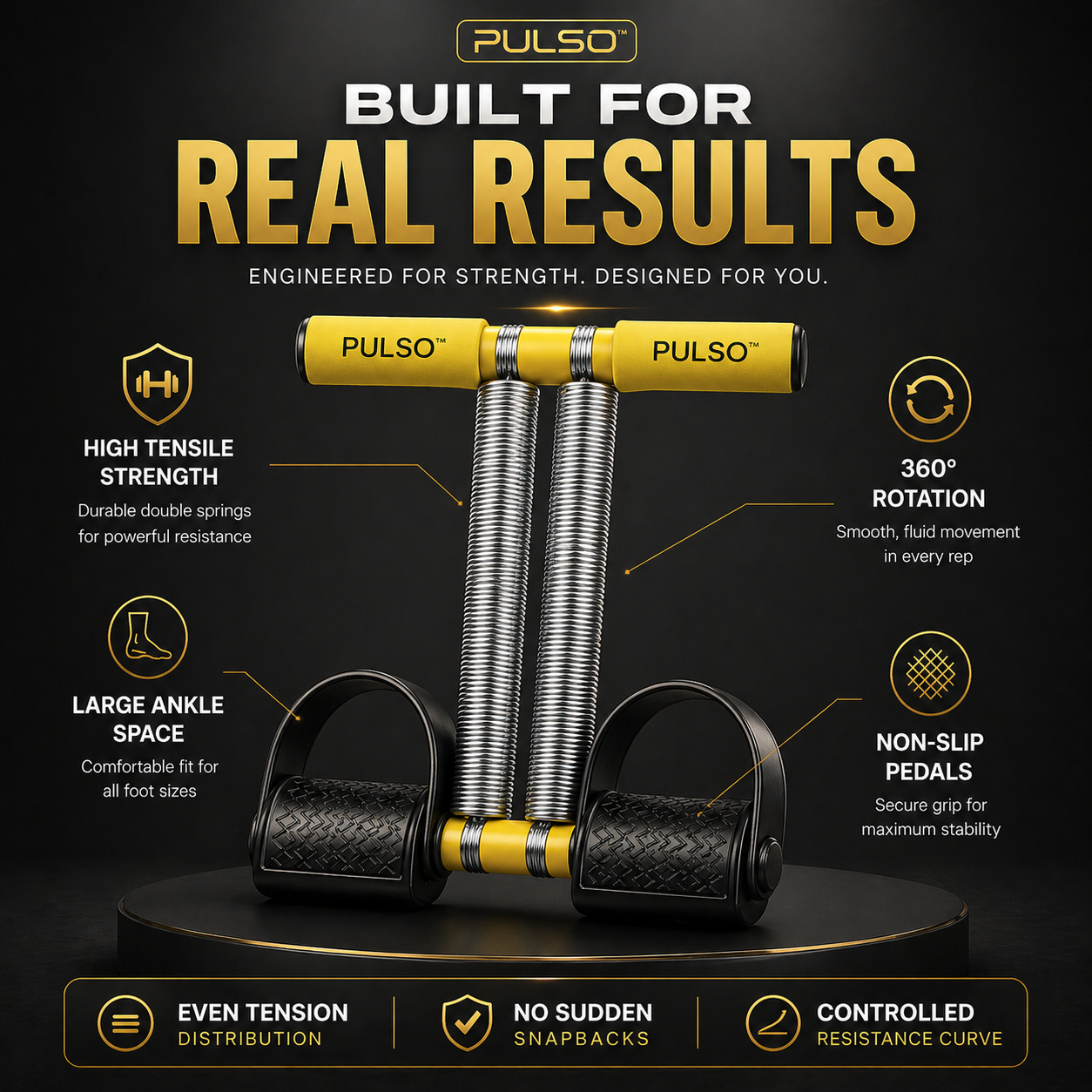 PULSO™ | Double-Spring Resistance Trainer