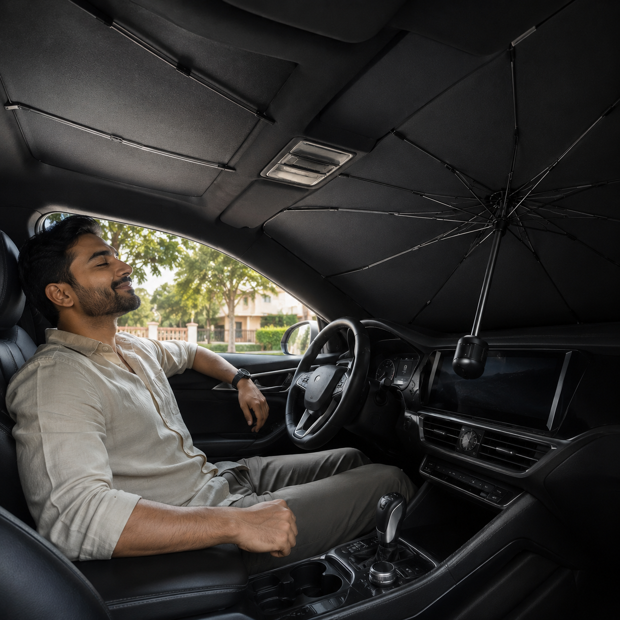 Solbrella™ | Foldable Car Windshield Sunshade