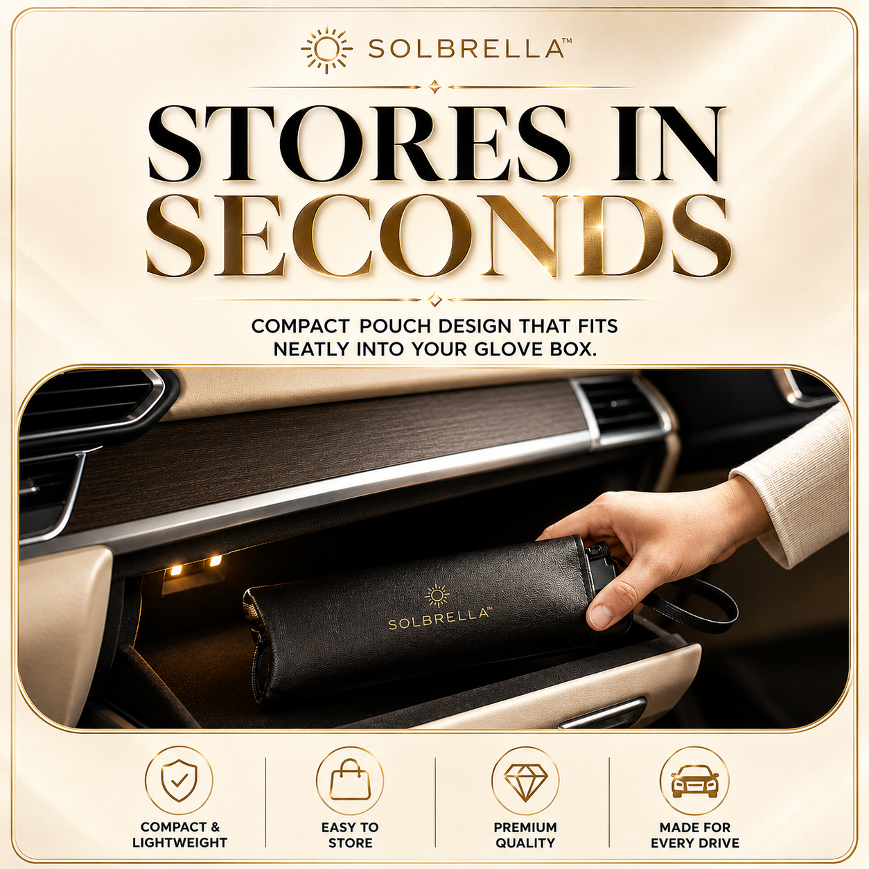 Solbrella™ | Foldable Car Windshield Sunshade