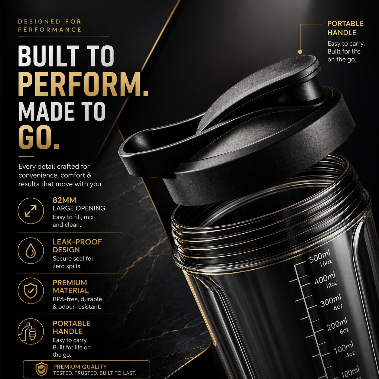 VORTO™ | Electric Protein Shaker