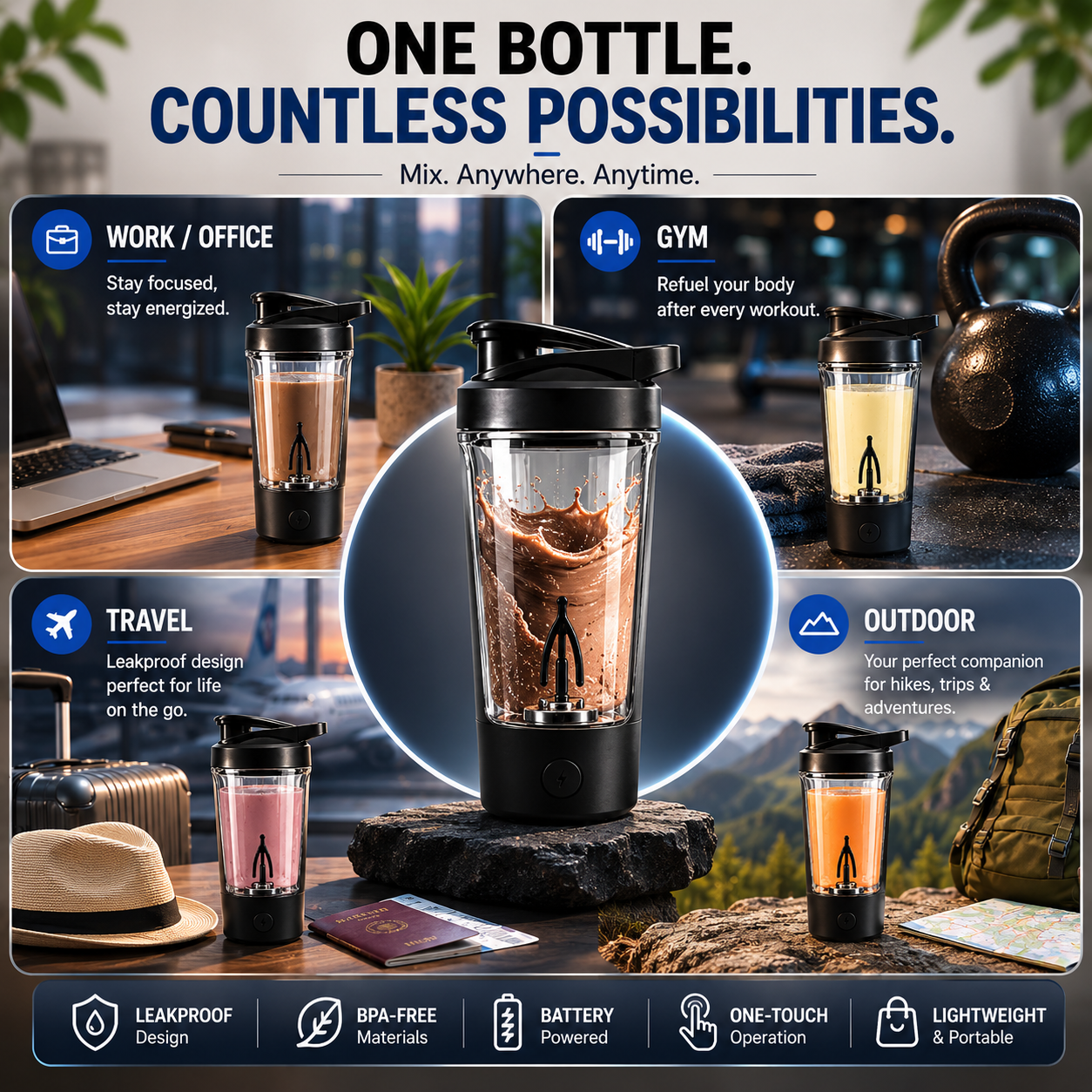 VORTO™ | Electric Protein Shaker
