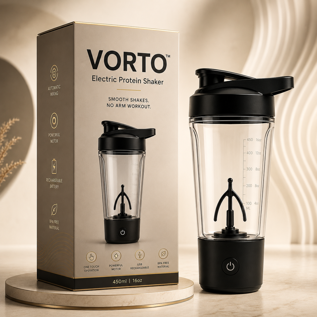 VORTO™ | Electric Protein Shaker