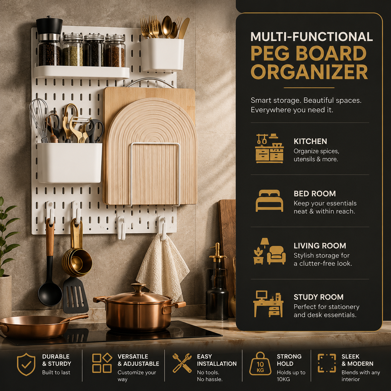WALDO™ | Modular Wall Organizer