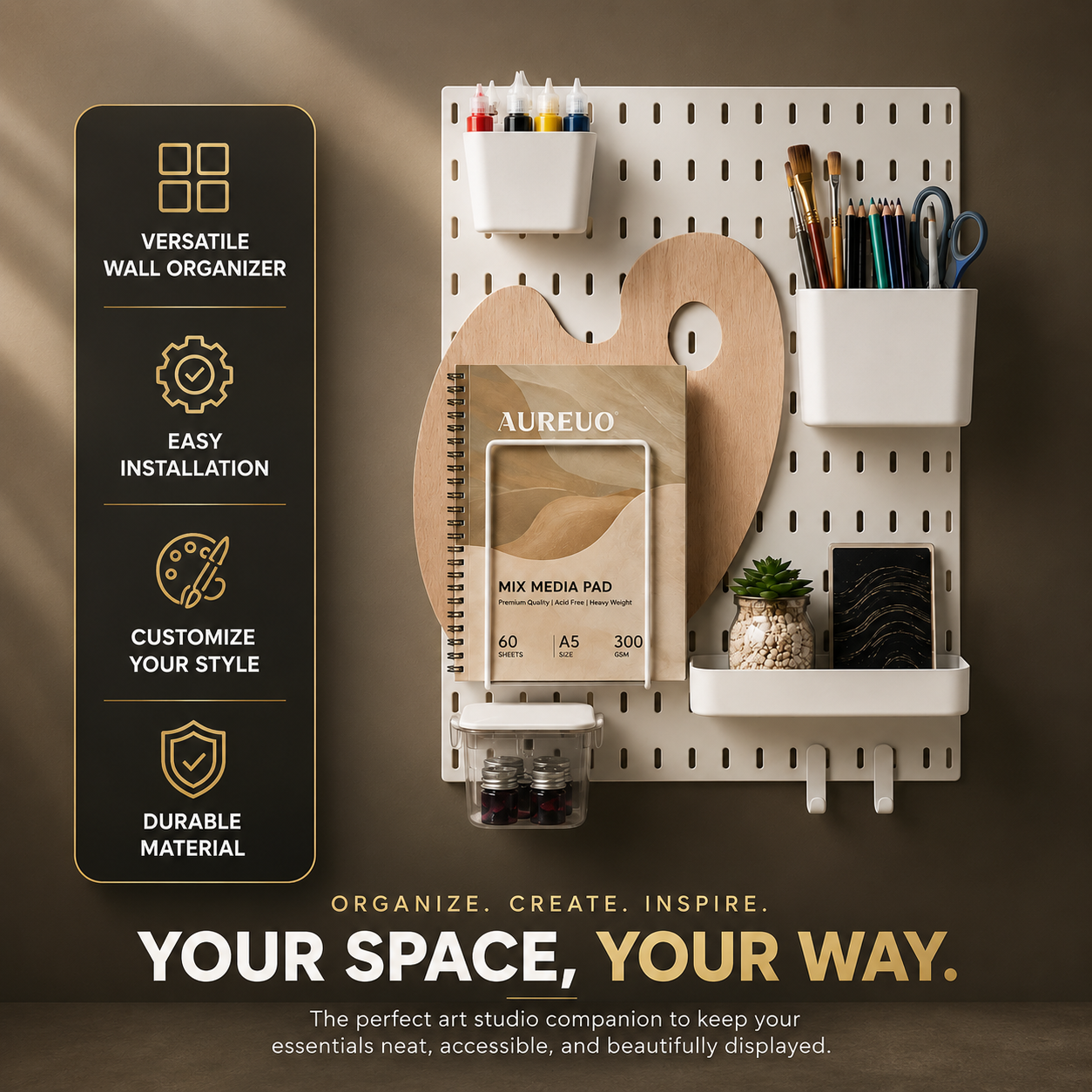 WALDO™ | Modular Wall Organizer