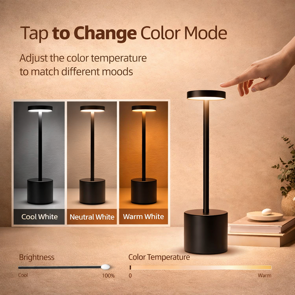 OREN™ Cordless Ambient Table Lamp