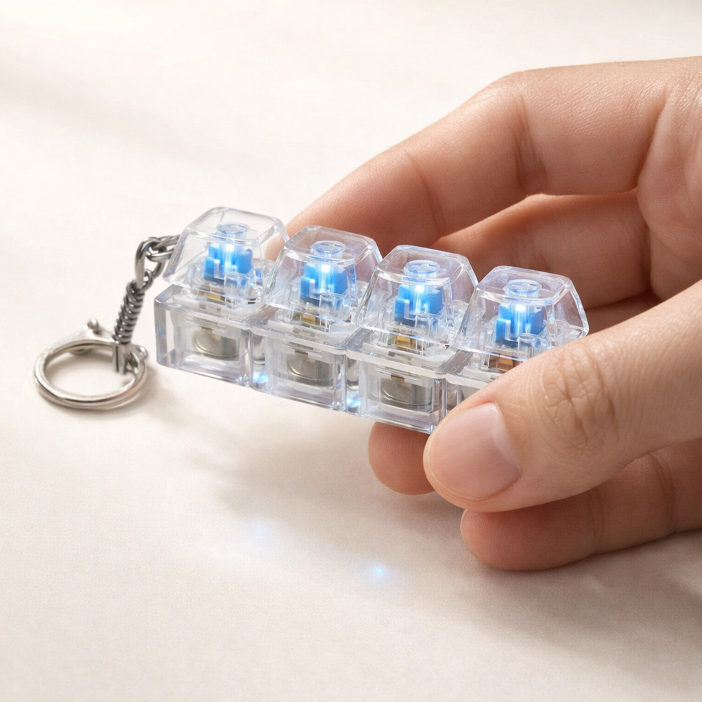 TAPR™  Mechanical Switch Keychain