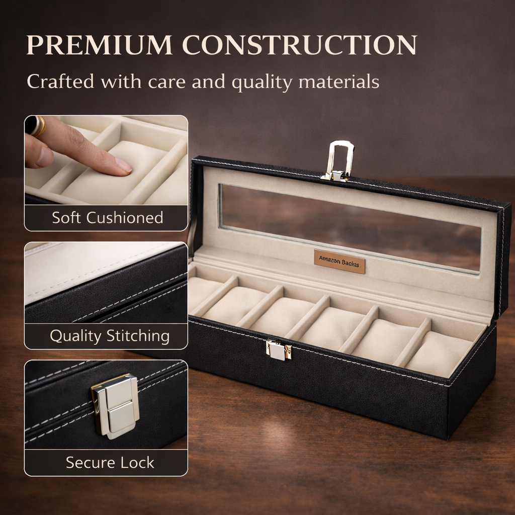 ARX6™ 6-Slot Watch Case