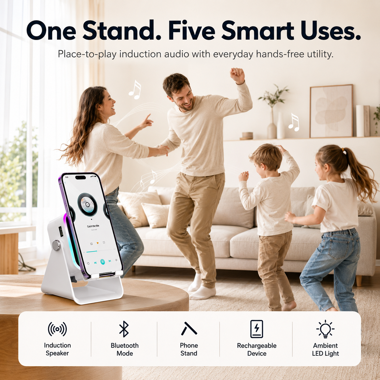 VEOX™ | Induction Speaker Stand