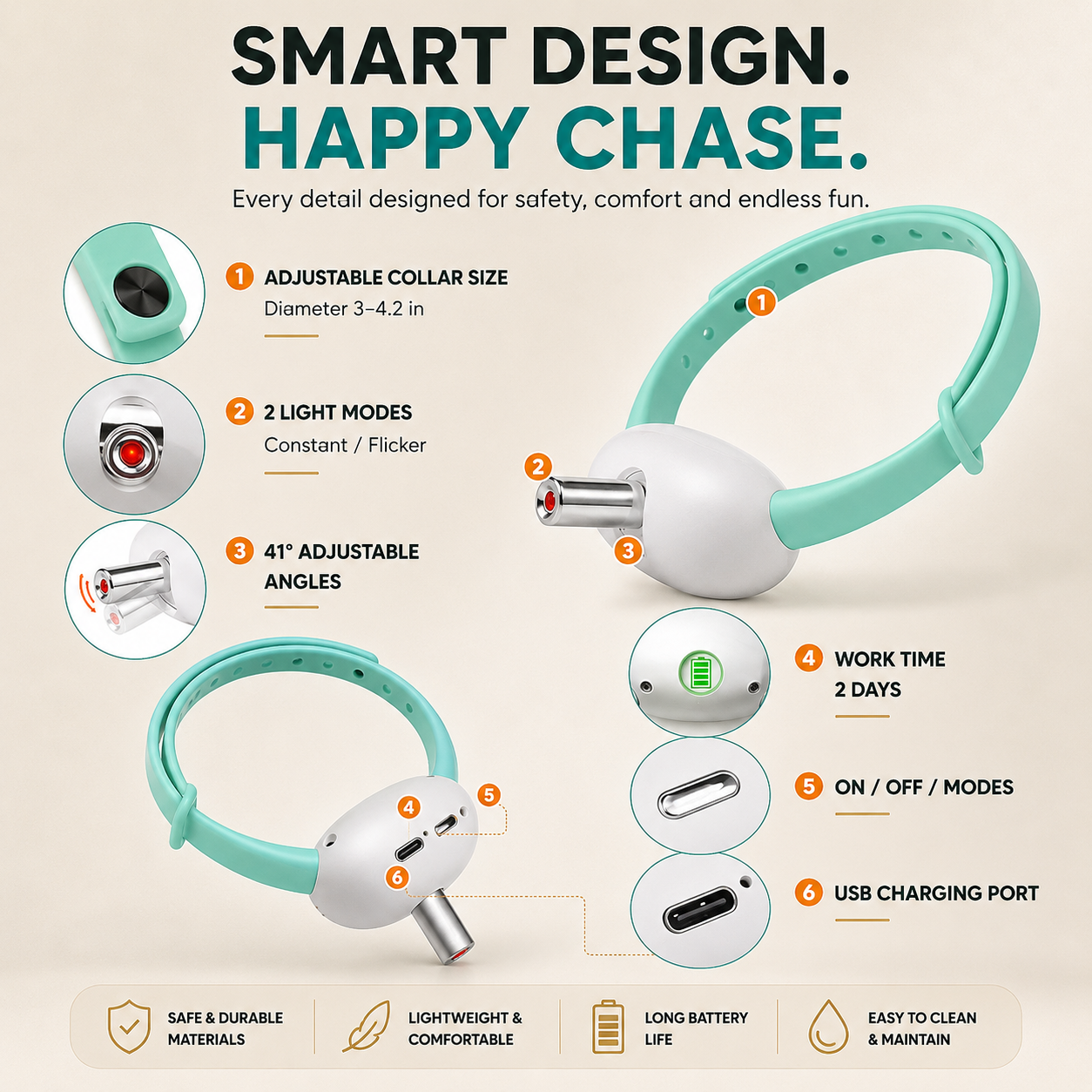 PAWQ™ | Cat Chase Collar