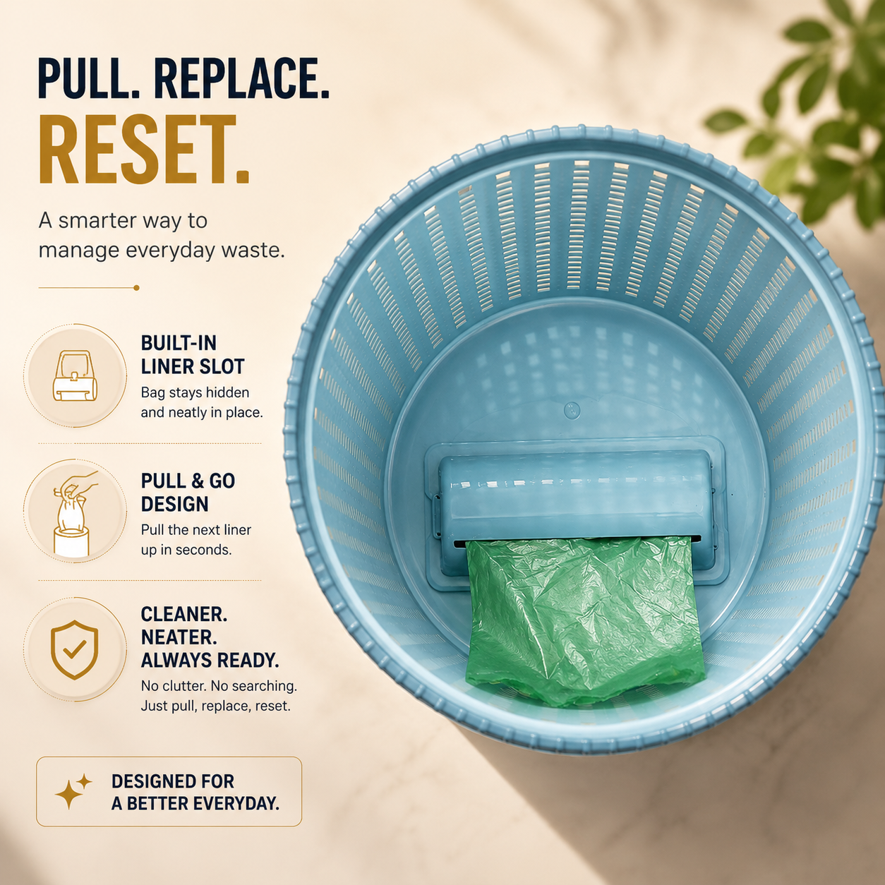 BINRO™ | Refill-Ready Dustbin