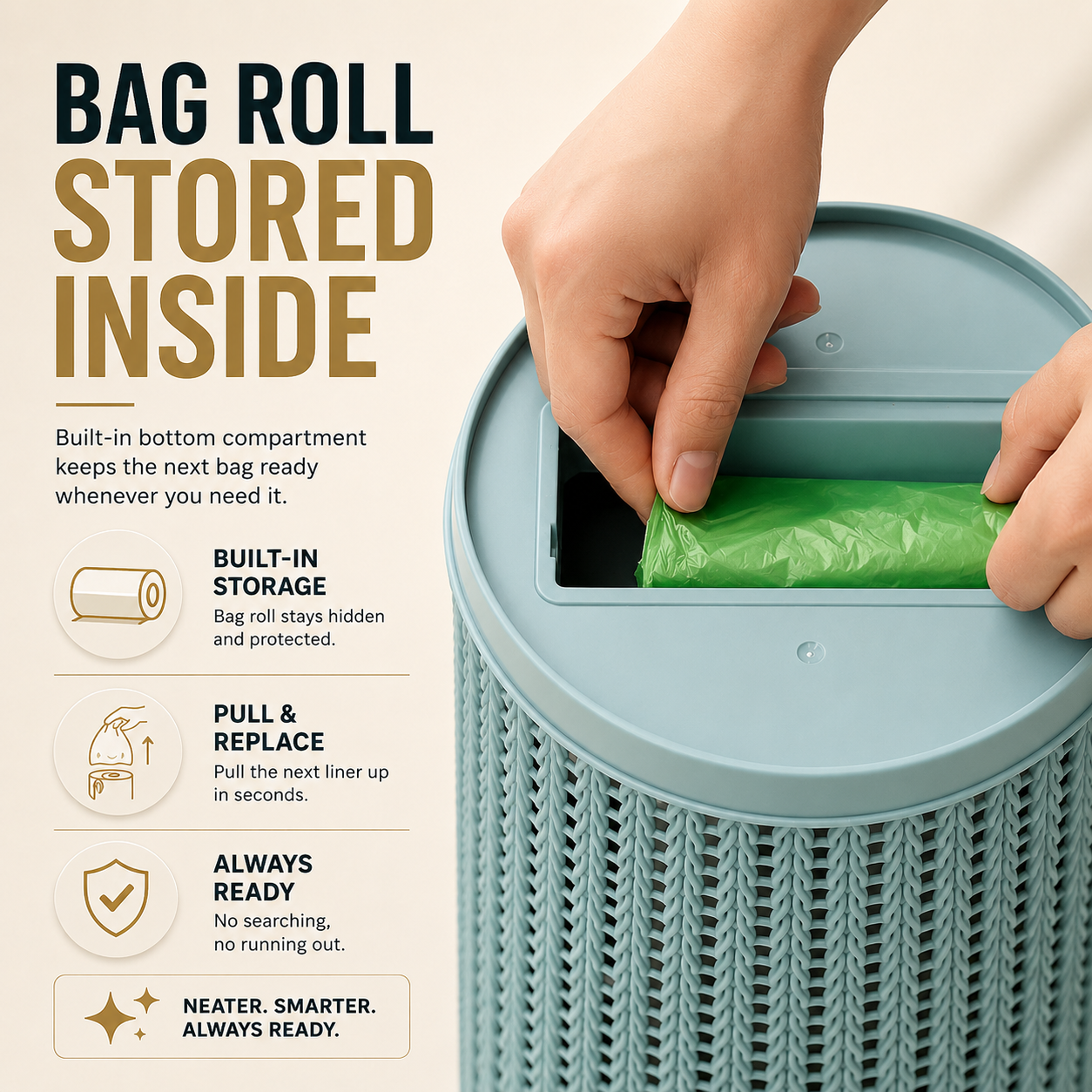 BINRO™ | Refill-Ready Dustbin