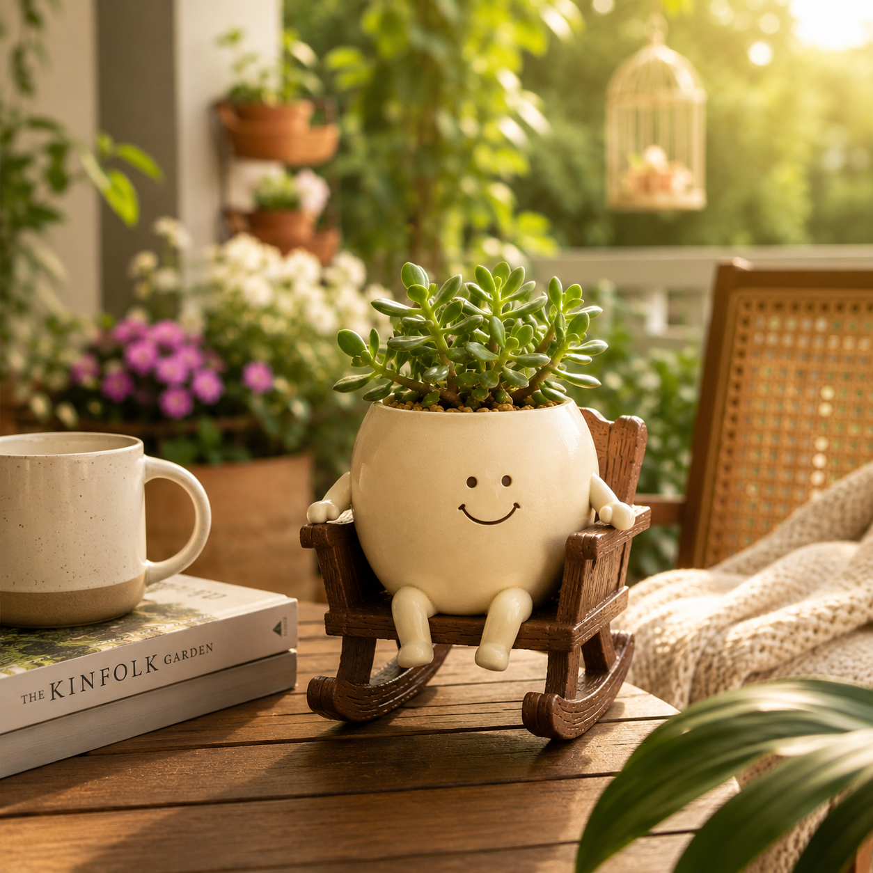 ZUZU™ | Smiling Desk Planter