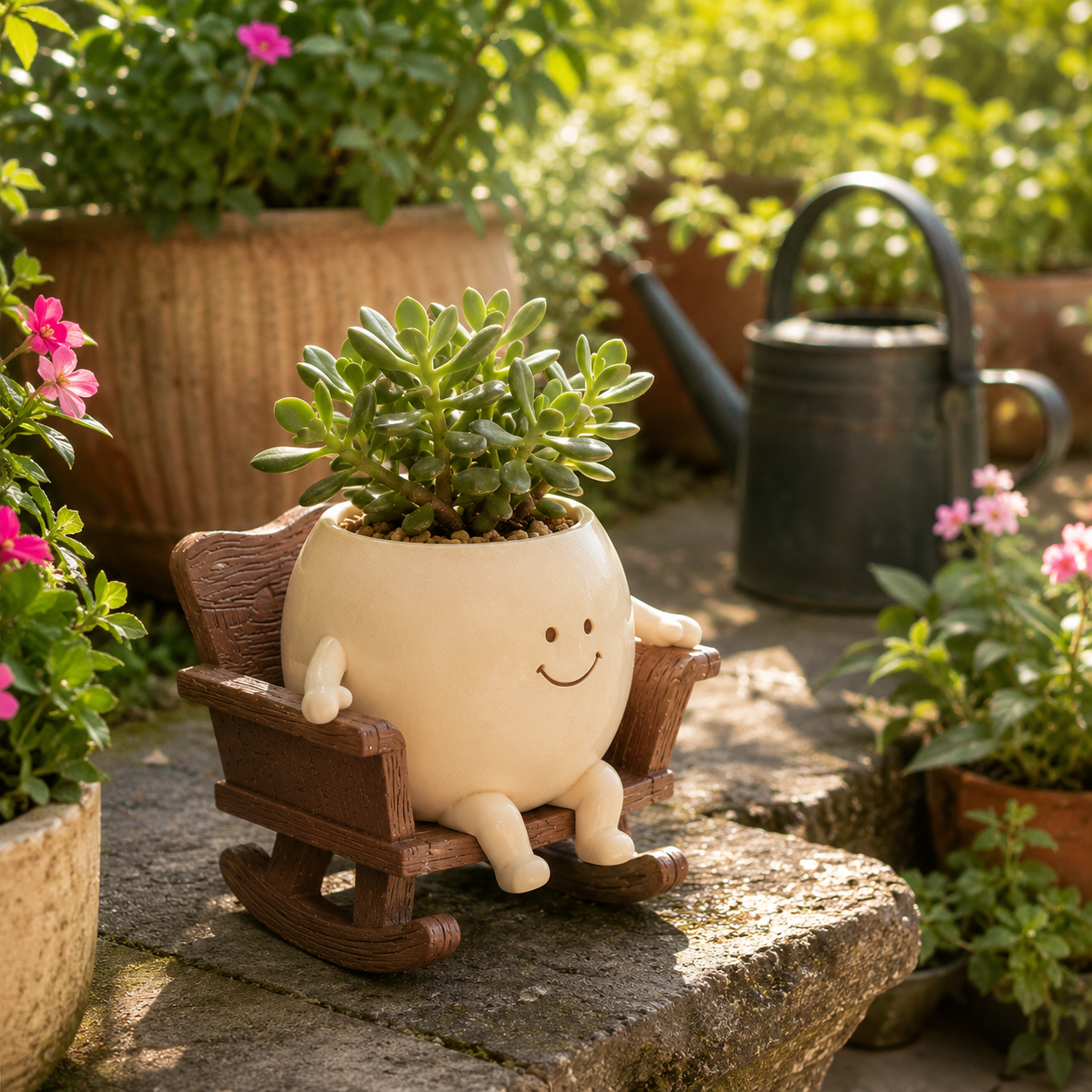 ZUZU™ | Smiling Desk Planter