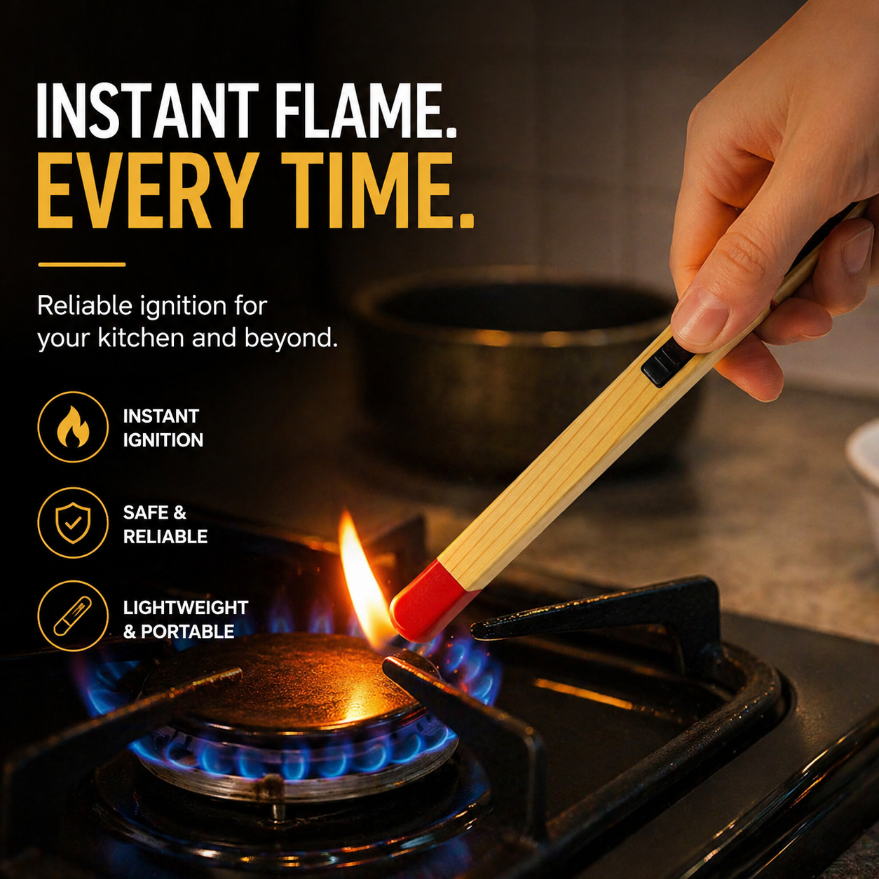 WIXO™ | Refillable Matchstick Lighter