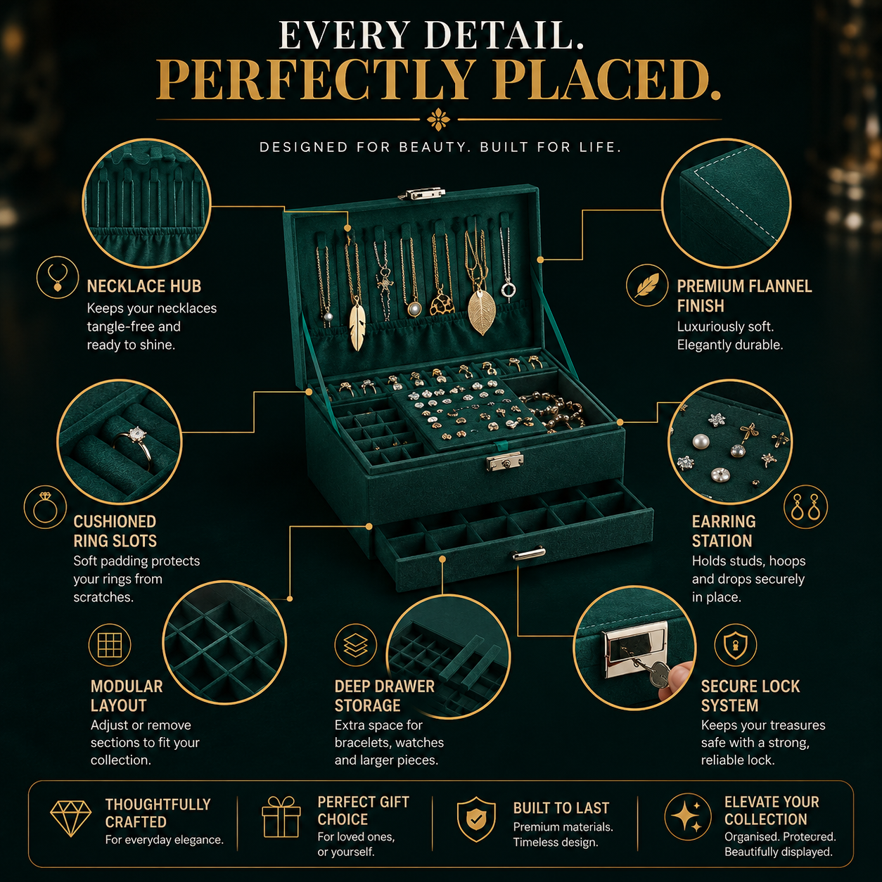 VANIQ™ | Vanity Jewellery Organiser