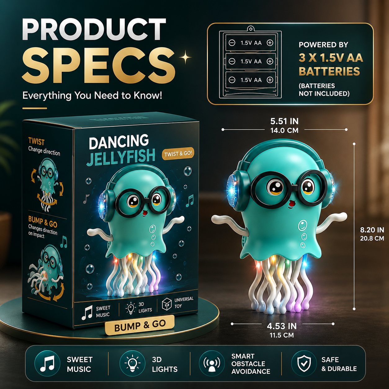 ZOLO™ | Dancing Jellyfish Toy