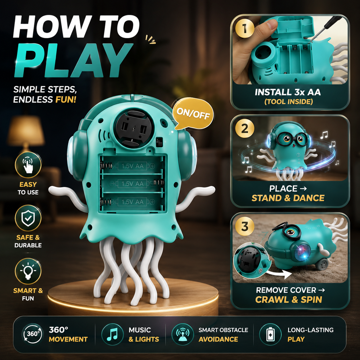 ZOLO™ | Dancing Jellyfish Toy
